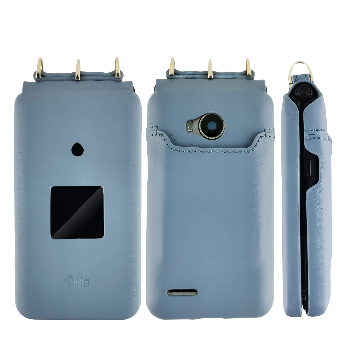 Fig Flip II Pro Leather Case with Strap (Women's)
